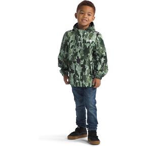 THE NORTH FACE Kids' Antora Rain Jacket, Summit Navy TNF Shadow Toss Print, 6