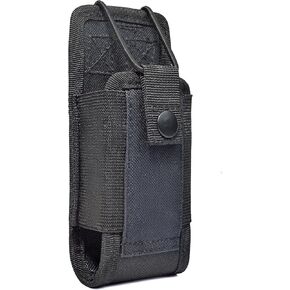 Universal Walkie Talkie Holster Molle Radio Pouch Heavy Duty Radio Holder for Motorola Baofeng Midland Portable Two Way Radio