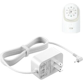 VHBW 5.9V Charger for Infant Optics Dxr-8 Camera, Replacement Power Cord for Infant Optics Dxr-8/DXR-8 Pro Baby Camera, 9.8ft Long Cable for Convenient Charging