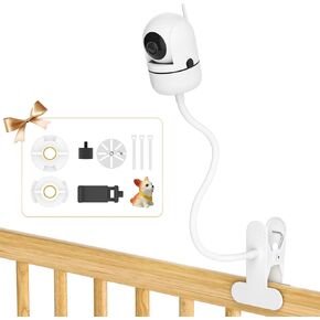 Universal Baby Monitor Camera Stand for HelloBaby,Infant Optics DXR-8 & DXR-8Pro, Nanit Pro Momcozy Baby Monitor Stand - Height Adjustable Baby Camera Floor Stand for Eufy, VTech, Owlet and VAVA etc.