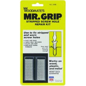 Woodmate 2498 Mr. Grip Screw Hole Repair Kit,Steel,Pack of 1 in Saudi Arabia