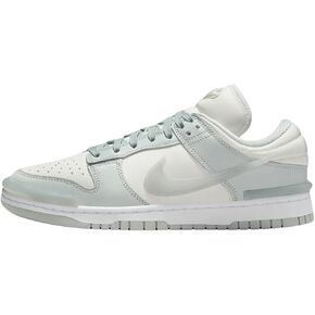 NIKE Dunk Low Twist Womens Shoes, Light Silver/Sail-White, 5.5 UK, Light Silver Sail White, 5.5 UK