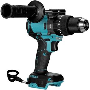 LINGYUE Electric Drill, Power Cordless Drill Compatible with Makita 18V Battery,21+1 Torque Setting, Variable Speed, Max 1300 RPM, Power Screwdriver Driver for Plastic, Wood, Metal, Screws