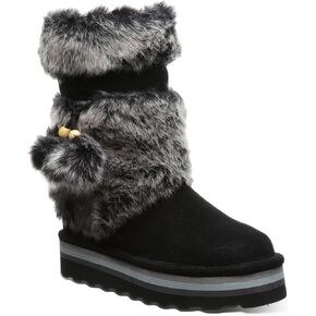 حذاء BEARPAW النسائي ريترو تاما | بوت نسائي كلاسيكي من جلد الغزال | أحذية نسائية | حذاء شتوي مريح