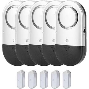 Window Alarm Sensors Door Alarms for Kids Safety, Home Security for Pool, Burglar Alarm, Dementia Patients Open Alarm(10Pack)