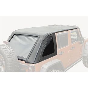 Rugged Ridge | Bowless Soft Top, Black Diamond | 13750.39 | Fits 2007-2018 Jeep Wrangler JK 2-Door