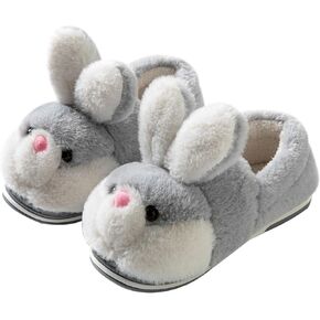 LANFIRE Womens Cute shoes rabbit slippers Animal Slippers Novelty Cozy Fuzzy Slippers Soft Plush Winter Warm House Shoes cotton slippers