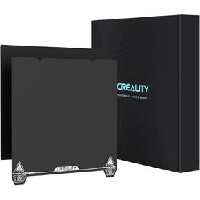 Creality Official K1 PEI Sheet Double-Sided Build Plate Textured Flexible Magnetic Removable Bed Plate High-Strength Spring Steel Plate for K1, Ender 3 S1, Ender 3 S1 Pro, Ender 5 S1, Ender 3 V3 SE