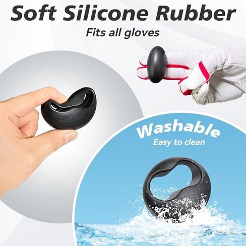 Finger Lifter Grip for Baseball & Softball Pro Batters Two Finger Grip Reduce Roll Over, Palm Up Palm Down Baseball Swing Trainer Increase Batting Speed Barrel Into The Zone Faster-Black Color in Kuwait