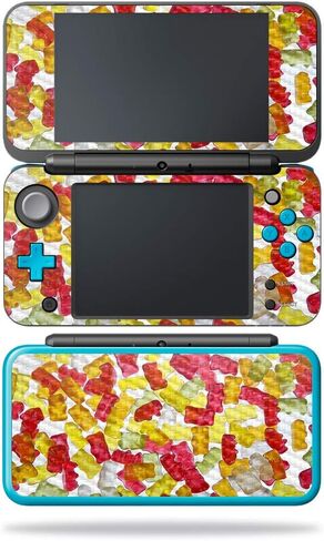غلاف MightySkins من ألياف الكربون لجهاز Nintendo New 2DS XL - نيون يين يانغ | لمسة نهائية واقية ومتينة من ألياف الكربون | سهل التطبيق والإزالة وتغيير الأنماط | صنع في الولايات المتحدة الأمريكية in Saudi Arabia