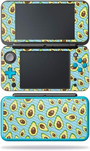 غلاف MightySkins من ألياف الكربون لجهاز Nintendo New 2DS XL - نيون يين يانغ | لمسة نهائية واقية ومتينة من ألياف الكربون | سهل التطبيق والإزالة وتغيير الأنماط | صنع في الولايات المتحدة الأمريكية in Saudi Arabia