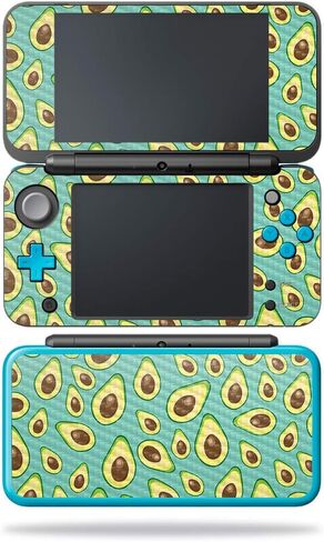 غلاف MightySkins من ألياف الكربون لجهاز Nintendo New 2DS XL - نيون يين يانغ | لمسة نهائية واقية ومتينة من ألياف الكربون | سهل التطبيق والإزالة وتغيير الأنماط | صنع في الولايات المتحدة الأمريكية in Saudi Arabia