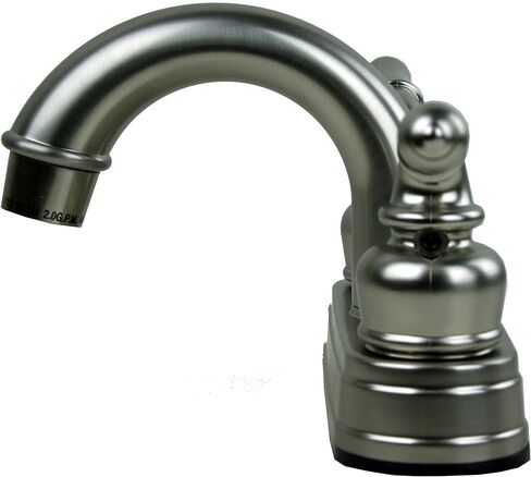 Laguna Brass 2001CP RV Mobile Home Non-Metallic Centerset Lavatory Faucet, Chrome Finish in Saudi Arabia