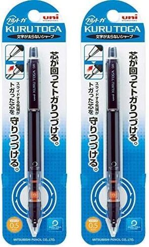 Mechanical Pencil Kurutoga Pipe Slide Model 0.5mm, Pink Body (M54521P.13) in Saudi Arabia