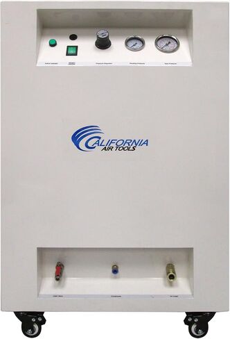 California Air Tools 8010SPC 1.0 HP Ultra Quiet and Oil-Free Air Compressor in Sound Proof Cabinet with Wheels, 8 Gallon Steel Tank, 40 dBA Noise Level in Saudi Arabia