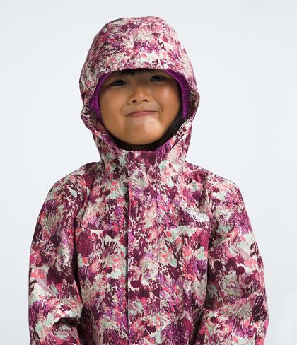 سترة المطر Antora للأطفال من THE NORTH FACE، طباعة ظل TNF Shadow Toss من Summit Navy، 6 in Kuwait