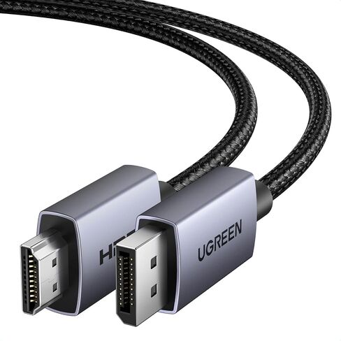 كابل UGREEN 4K DisplayPort إلى HDMI 1080P@120 هرتز، 6.6 قدم in Kuwait