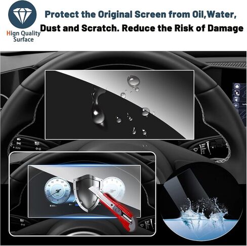 Ruiya Screen Protector for Lexus IS 10.3" Display Touchscreen 9HD Tempered Glass Compatible with 2021-2024 2025 Lexus IS300 / IS350 / IS500 F Sport(Not for 2026 Lexus IS) in Saudi Arabia