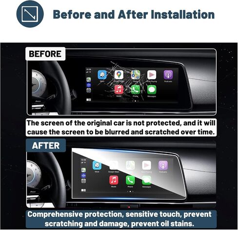 Ruiya Screen Protector for Lexus IS 10.3" Display Touchscreen 9HD Tempered Glass Compatible with 2021-2024 2025 Lexus IS300 / IS350 / IS500 F Sport(Not for 2026 Lexus IS) in Saudi Arabia