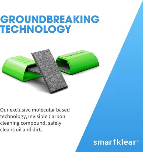 SmartKlear Smart Phone Screen Cleaner - for iPhones, Androids, and More - Cleaner with Carbon Microfiber Tech - Lime Green - 1 Count in Saudi Arabia
