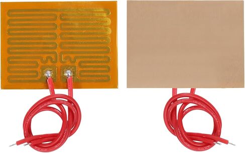 6pcs Film Heater Plate Adhesive Pad 24V 30W 45mmx100mm PI Heating Elements Film Strip Heater Adhesive Polyimide Heater Plate in Saudi Arabia