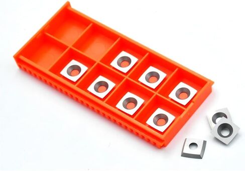 11mm with 2'' Radius Carbide Inserts Cutters(11x11x2.0mm-R50 with Screws) Replacement for Woodworking Fits Woodturning lathe Tools. in Kuwait