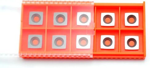 11mm with 2'' Radius Carbide Inserts Cutters(11x11x2.0mm-R50 with Screws) Replacement for Woodworking Fits Woodturning lathe Tools. in Kuwait