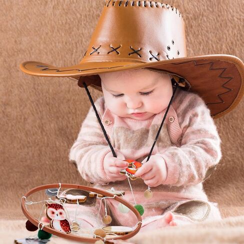 Cowboy Baby Crib Mobile Western Cowboy Nursery Mobiles Boho Ceiling Mobile Wooden Wind Chime Hanging Mobile Cactus Horse Hats Mobiles Bassinet for Room Decor Photography Prop Newborn Gift in Saudi Arabia