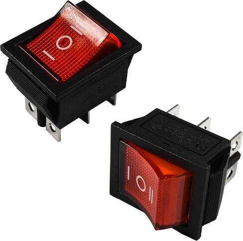 HQRP Start On Off Rocker Switch 6-Prong 20A 125V Compatible with Champion Power 5.1000.001.3 100110 100238 100296 100297 100334 100396 100423 100463 41532 76533 BD100619 Electric Start Generator in Saudi Arabia