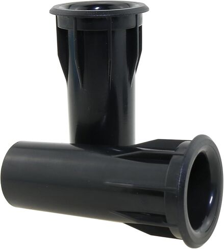 Heyous 6PCS 1.38x3.15inch Black Plastic Speaker Cabinet Port Tube Suitable for Portable Speakers and Home Speakers in Saudi Arabia