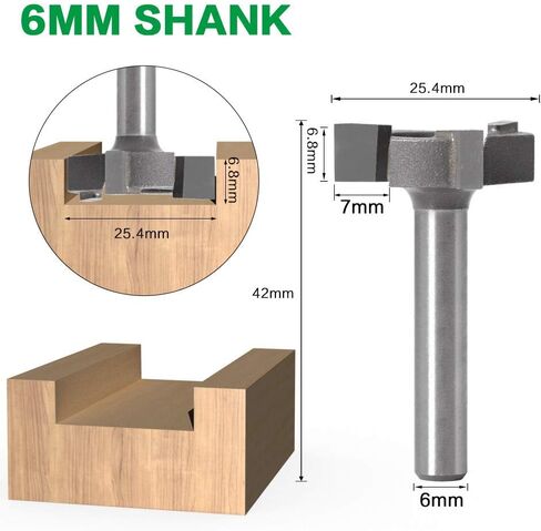 CNC Spoilboard Surfacing Router Bits, 1/2 inch Shank 2 inch Cutting Diameter, 4 Flutes Slab Flattening Router Bit Planing Bit Wood Milling Cutter Planer in Saudi Arabia