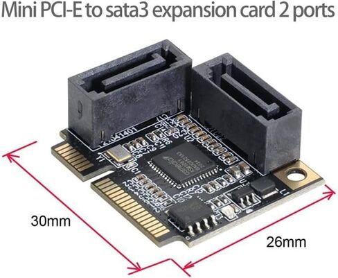 ASM1061 Mini PCIE to SATA3.0 Expansion Cards Adapter Converter Controller A native PCI-Express single chip design in Saudi Arabia