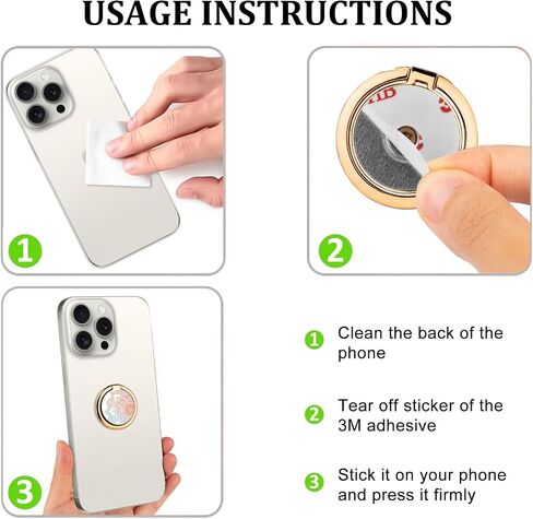 Cell Phone Mandala Flower Finger Ring Holder 360 Degree Rotation Metal Ring Grip Compatible with iPhone Samsung Galaxy All Smartphone Mobile Cute Accessories(Mandala White) in Saudi Arabia