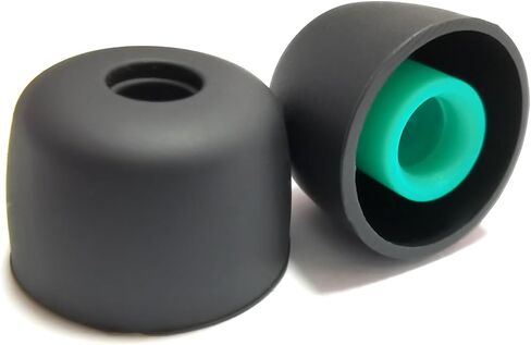 Soft Silicone Ear Tips for Sony WF-1000XM5 Earbuds Replacement Tips for Sony WF-1000XM4 WF-1000XM3, 4 Pairs Black in Kuwait