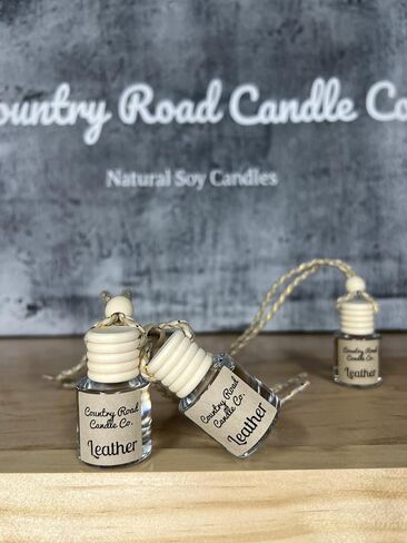 Country Road Candle Co. Cherry Car Hanging Diffuser Fragrance Oil (Pack of 2) | Car Air Freshner | Scented Fragrance Aromatherapy Automobile Diffuser scents Bottle in Saudi Arabia