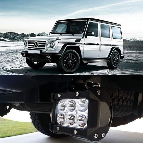 LEDKITO Slide Mounting Bracket LED Light Bar Base Mounting Brackets Universal Adjustable Side Bracket Kit for Most Light Bar Work Lights Pod Lights from 4 inch up to 52 inch (Pack of 2) in Saudi Arabia