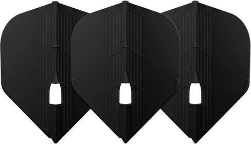 Dart Flights: L1 PRO Standard Shape - For Soft Tip and Steel Tip - Clear Pink in Saudi Arabia