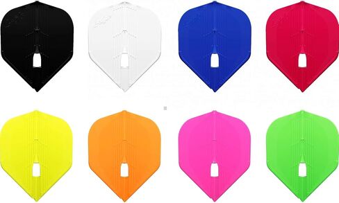 Dart Flights: L1 PRO Standard Shape - For Soft Tip and Steel Tip - Clear Pink in Saudi Arabia