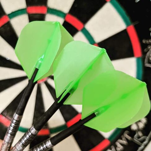 Dart Flights: L1 PRO Standard Shape - For Soft Tip and Steel Tip - Clear Pink in Saudi Arabia