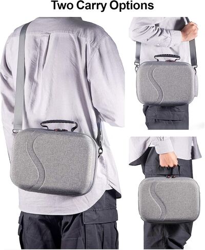 Carrying Case for Meta Quest 3, Travel Bag Compatible with BOBOVR S3 Pro Battery Head Strap, Controllers and Other Accessories, Hard Shell Case and Superior Protection for Oculus Quest 3 (Grey, XL) in Kuwait