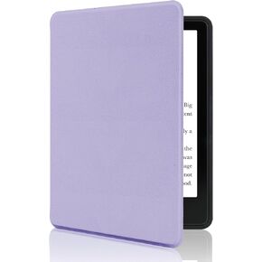 MOROCK Slim Case for Kindle Paperwhite 11th Generation(2021 Release,Model NO.M2L3EK),Fits 6.8" Amazon Kindle Paperwhite Signature Edition, Lightweight PU Leather Cover,Monet Purple