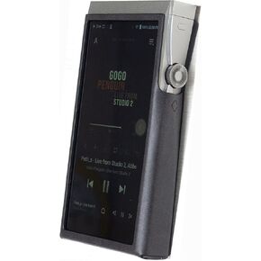 حافظة ميتري لهاتف Astell&Kern A&Futura SE180، حافظة جلدية مصنوعة يدويًا من جلد البولي يوريثان AK SE180 (كحلي) in Kuwait