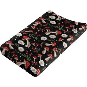 Wanyint Brown Cows Print Fashion Changing Pad Covers for Baby Boys and Girls,Ultra Soft Breathable Diaper Changing Table Covers-32''x16"-Newborn Essentials