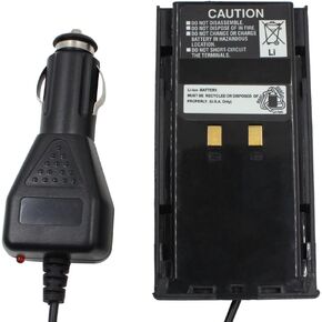 Battery Eliminator Car Charger for Two-Way Radio Kenwood KNB17 TK280 TK380 TK480 TK481 TK290 TK385