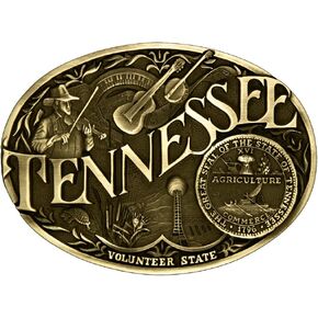 Montana Silversmiths State Heritage Attitude Belt Buckle - Kentucky, Bronze, One Size