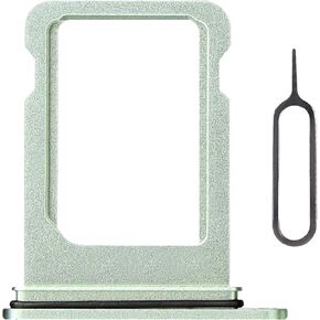 Single Green Version US SIM Card Tray for iPhone 12 Mini Replacement Sim Card Tray Holder Adapter with SIM Ejector Mobile Phone Repair Replace for iPhone 12mini A2176 A2398 A2399 A2400