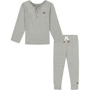 Calvin Klein baby-boys 2pc Knit Pant Set