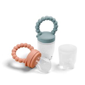 Generic Silicone Baby Food Feeder and Teether - BPA Free Silicone Feeder for Safe Infant Self Feeding, 4 Months (Sage)