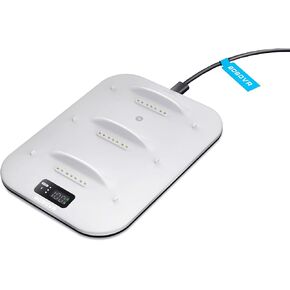 BOBOVR BD3 Charging Dock, Providing Fast Charging for 3*B100, 30W Power, 0-80% in Just 1 Hour (BD3-C (BD3+100W Charger))