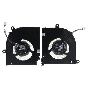 Replacement CPU&GPU Cooling Fan for MSI Stealth 15M A11UEKV-009US MS-1563 BS5405HS-U4W BS5405HS-U4X